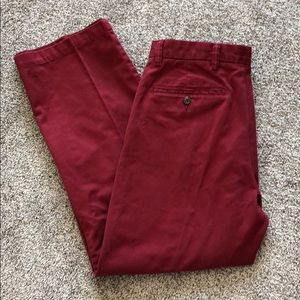 Men’s Pants - Deep Red - 32x30